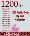     1288      Arabic Font Pack 